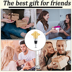 Цинковый сплав винные бутылки пробки FIND-WH0126-727B