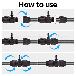 Kunststoff-Schlauchverbinderadapter&nbsp;FIND-WH0816-211