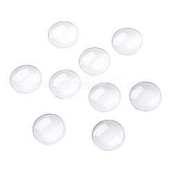 Прозрачные стеклянные кабошоны&nbsp;GGLA-CD0001-05