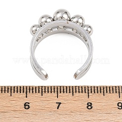 Латунные манжеты для женщин RJEW-Z113-17P