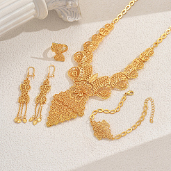 Комплекты из полых цветочных браслетов&nbsp;IK7377