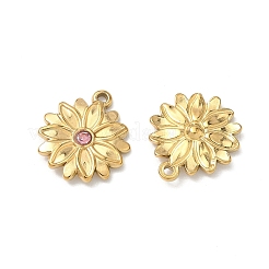 Подвески из нержавеющей стали 304 со стразами&nbsp;STAS-L308-07G