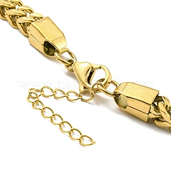 Bracelets à chaîne en acier inoxydable 304 avec placage ionique (IP)&nbsp;BJEW-D030-10G