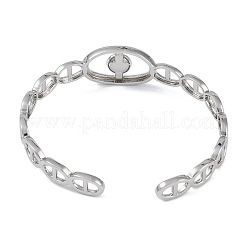 Изготовление браслета-манжеты с открытыми манжетами из латуни Mariner Link KK-U020-20P