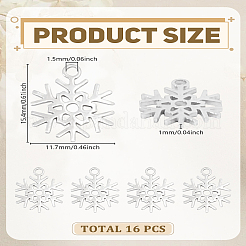16 шт. подвески из нержавеющей стали 304&nbsp;STAS-LP0003-73