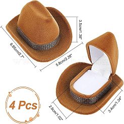 Бархатные коробки в ковбойской шляпе CON-CA0001-012