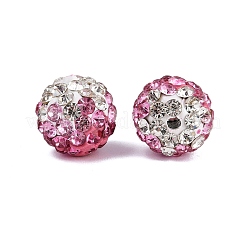 Двухцветный ручной полимерной глины дискотечный шар бисер RB-R041-03