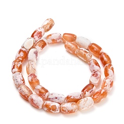 Нити бусин из натурального агата (окрашенного и нагретого) G-D341-A01