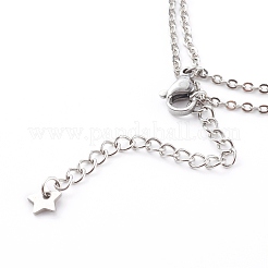 Bracciali con ciondoli a farfalla smaltati in lega e set di bracciali a più fili con catena portacavi in ottone&nbsp;BJEW-JB06075
