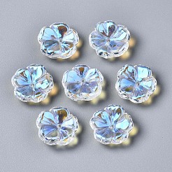 Прозрачные стеклянные бусины&nbsp;GLAA-Q089-003-C001