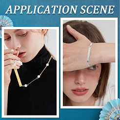 20 шт. 2-х цветные подвески-соединители из нержавеющей стали 304&nbsp;STAS-SC0008-99