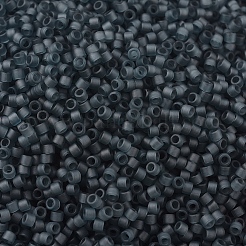 MIYUKIデリカビーズ  シリンダー  日本製シードビーズ  11/0  （db0387)マット透明モンタナ光沢  1.3x1.6mm  穴：0.8mm  約10000個/袋  50 G /袋&nbsp;SEED-X0054-DB0387
