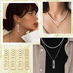 16 шт. подвески из нержавеющей стали 201 двух цветов STAS-SC0005-10