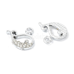 Pendentifs en alliage plaqué UV&nbsp;ALRI-T012-07A-P