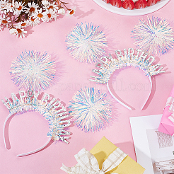 Пластиковые ленты для волос&nbsp;OHAR-WH0042-02C