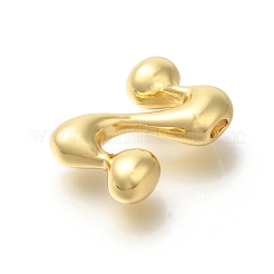 Стойки обшивки латунные бусины KK-S051-01G-Z