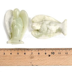 Figuritas de ángeles talladas en jade natural nuevo&nbsp;G-O200-03J-04