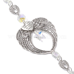 Стеклянные круглые подвесные ловцы солнца&nbsp;HJEW-JM04608