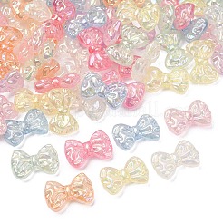 Прозрачные акриловые бусины с люминесцентным и УФ-покрытием&nbsp;MACR-L015-13