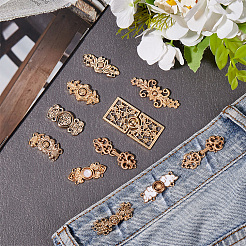 10 стиль застежки-кнопки из сплава FIND-CP0002-81