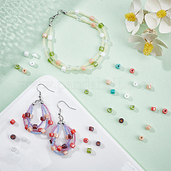 588 шт. 7 вида непрозрачных и прозрачных цветов SEED-NB0001-88