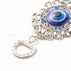 Стекло турецкий синий сглаз кулон украшение&nbsp;LS-HJEW-I008-01AS