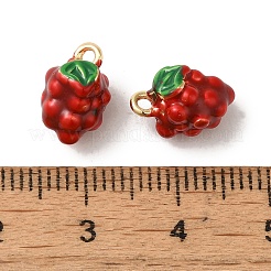 Латунь эмаль подвески&nbsp;KK-S368-02G-01