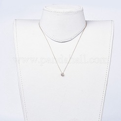 Ожерелье с кулоном из кубического циркония&nbsp;NJEW-JN02426