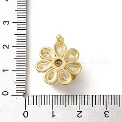 Латунные микро проложить кубического циркония подвески&nbsp;KK-P320-04B-G