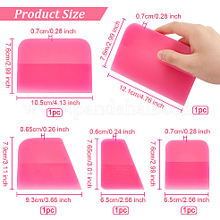 5 шт. 5 стили скребков для пластика&nbsp;TOOL-OC0001-62