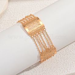 Элегантный прямоугольный браслет в ближневосточном стиле для женщин&nbsp;PO9576