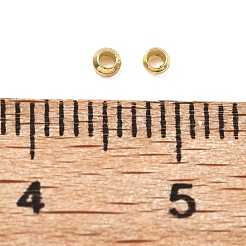 Messing Crimpperlen&nbsp;KK-S509-01G-02