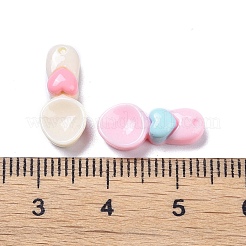 Cabochon decoden in resina opaca e carina&nbsp;X-RESI-B024-03A