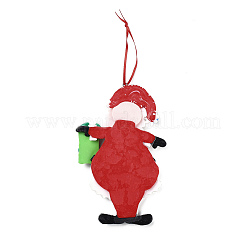 Рождественские украшения с подвеской из полимерной глины ручной работы Санта-Клауса&nbsp;LS-HJEW-P017-01F