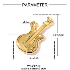 Подвески из нержавеющей стали 304&nbsp;STAS-OY011-76G