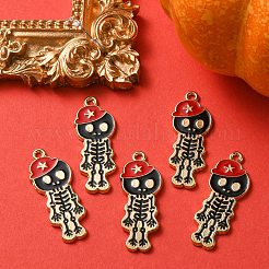 5 шт. Подвески из сплава с эмалью ENAM-YW0002-49B