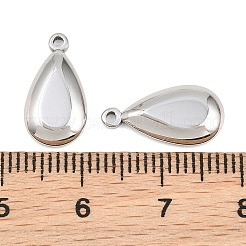 Pendentifs en acier inoxydable 304 avec montures cabochons&nbsp;SA-CBAC381-01P