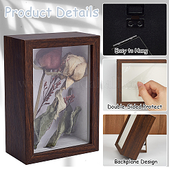 Support de cadre photo rectangulaire en bois&nbsp;AJEW-WH20019-04B