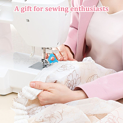 6 шт. 6-х цветные пластиковые инструменты для пэчворка&nbsp;TOOL-UN0001-66