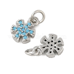 Латунные микро проложить кубического циркония подвески KK-U056-12P