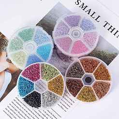 Цветы 6 алюминиевая проволока открыты кольца прыжок ALUM-JP0001-01D