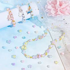 428 шт. 21 вида прозрачных и непрозрачных и имитация желе акриловых бусин DIY-PH0017-88