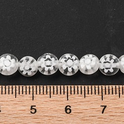 Ручной работы millefiori стеклянные бусины нитки&nbsp;LAMP-G164-11P