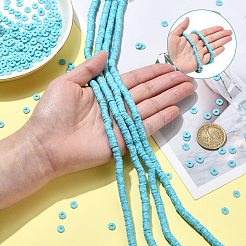 7 нить 2 вида бусин ручной работы из полимерной глины&nbsp;CLAY-CJ0001-82