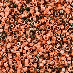 Цилиндрические стеклянные бусины Пикассо&nbsp;GLAA-T028-12A-03