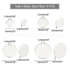 40 шт. 4 подвески из нержавеющей стали 304&nbsp;STAS-PH0003-86