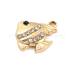 Подвески со стразами из сплава с ультрафиолетовым покрытием PALLOY-D026-13G