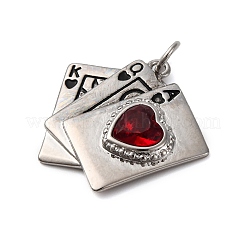 Латунные микро проложить кубического циркония подвески&nbsp;KK-P308-80P