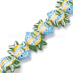 Фарфоровые бусины ручной работы PORC-G002-54K