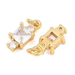 Латунные микро проложить кубического циркония подвески&nbsp;KK-F927-18G